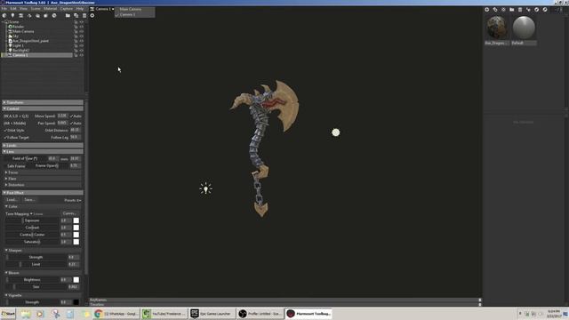 Marmoset Toolbag 3 Tutorial - Adding Lights and Cameras смотреть онлайн