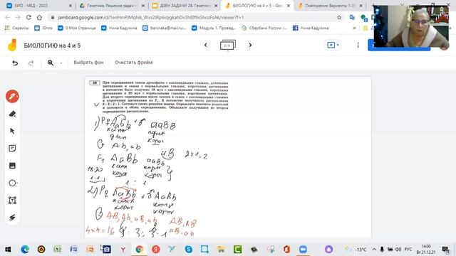 Задача на дигибридное скрещивание с летальным исходом смотреть онлайн