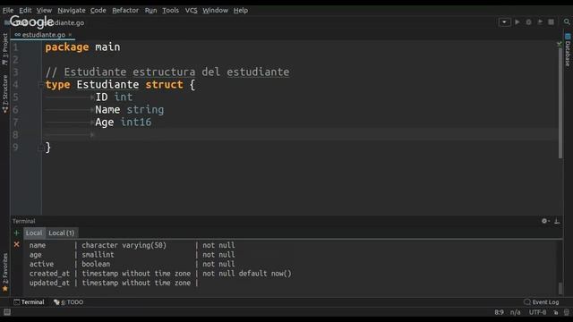 Golang + Postgresql Parte 1 смотреть онлайн
