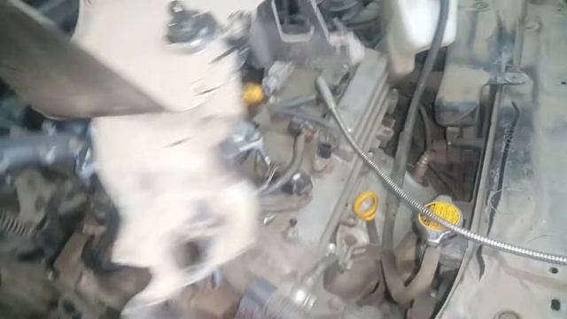 Toyota Camry 3.5 , 2GR-FE замена помпы на месте