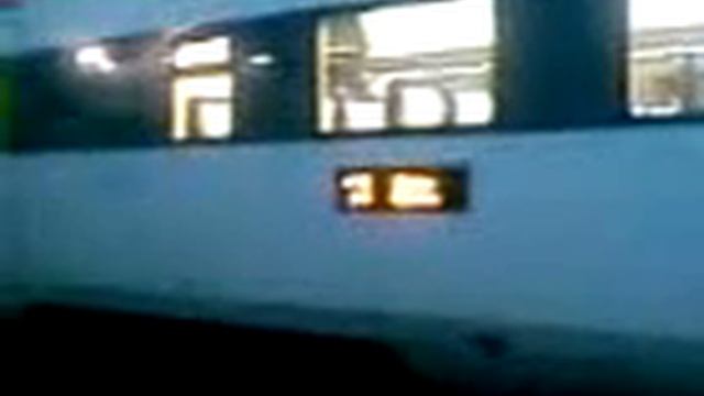 Скоростной поезд КВСЗ Интерсити Тарпан 761 ЕКр1 Киев Одеса на ст.Киев-Пасс смотреть онлайн