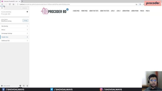 Setup Menu Position | WordPress Theme Development Tutorial Bangla | Part 07 смотреть онлайн