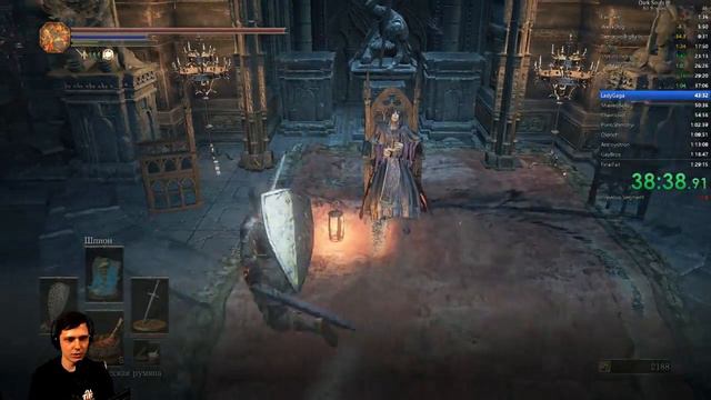 Dark Souls 3. Быстрое прохождение. Speedrun 1:19:22 IGT смотреть онлайн