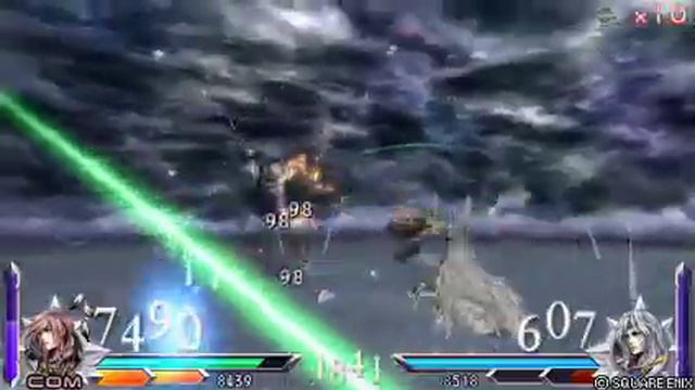 Lightning -FFXIII-2- VS Cecil -FFIV DS - Mod - Dissidia 012 Final Fantasy - PSP смотреть онлайн