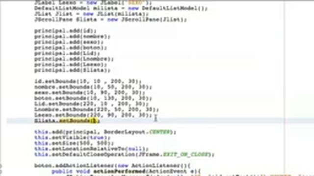 Tutorial 11 Parte 22 Java NetBeans WWWINQUISIDORESNET JList, JComboBox, ArrayList смотреть онлайн