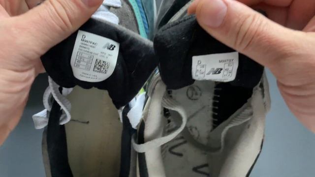 Разрезал и сравнил оригинальные и поддельные New Balance 997 смотреть онлайн
