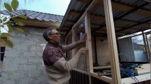 БЕСЕДКА ИЗ ПРОФИЛЬНОЙ ТРУБЫ / Продолжаю готовить беседку к зиме.