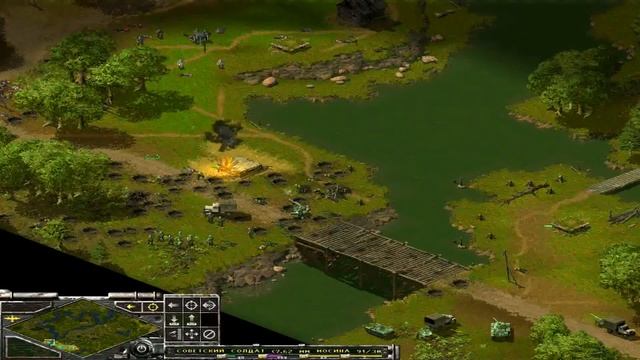 Противостояние 3 ⭐ Sudden Strike ⭐ Прохождение СССР⭐ На запад - миссия 8 #1 смотреть онлайн