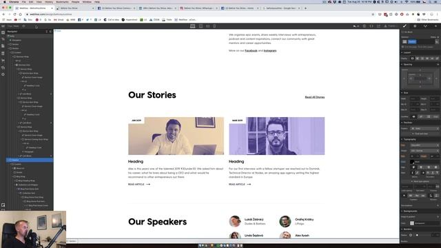 18 — Final UI/UX Tweaks — Creating Clean & Simple Website with Webflow смотреть онлайн