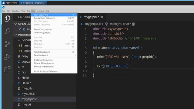 (System Programming) (Practice) Getting Process ID and Parent Process ID смотреть онлайн