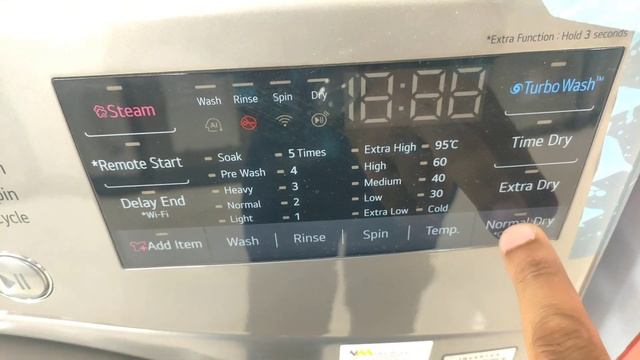 LG 15/8 Kg Front Load Washing Machine F15L9DGD