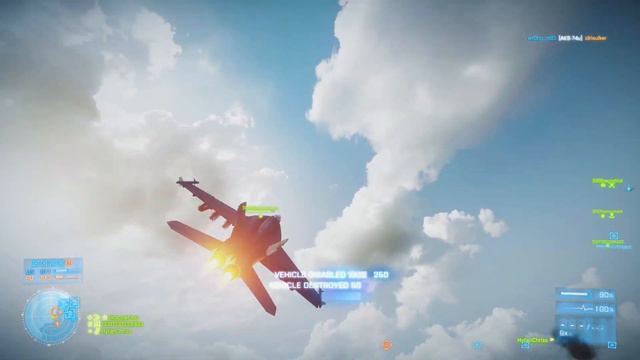 BF3 - 75-0 IN 20 MINUTES, HUNTING KILLS AS JET AND INFANTRY смотреть онлайн