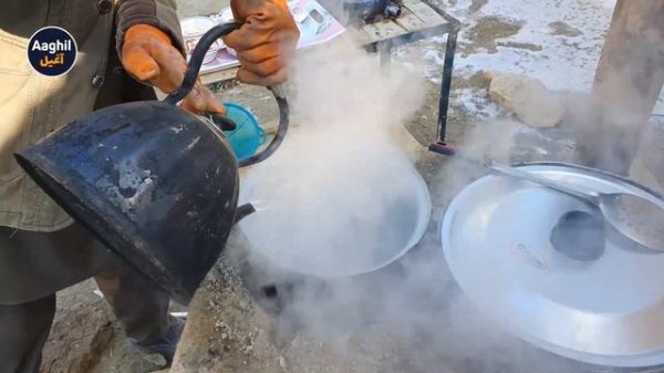 Village Cooking in Afghanistan - Cooking Delicious "Rice and Chicken" - Village Life