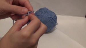 Уроки вязания на спицах. Эластичный набор петель для резинки 2х2