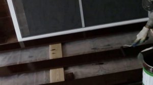 Покраска деревянных  досок для уличной отделки