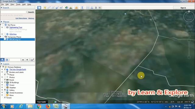 Lat Long to KML//Google Earth Pro смотреть онлайн