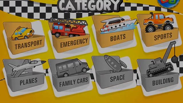 My Vehicle Universe - An Educational Game By Kids Games Club By TabTale
