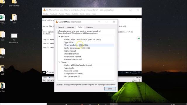 How to Find Out the Resolution and Frame Rate of a Video Using VLC Media Player on Windows 10? смотреть онлайн