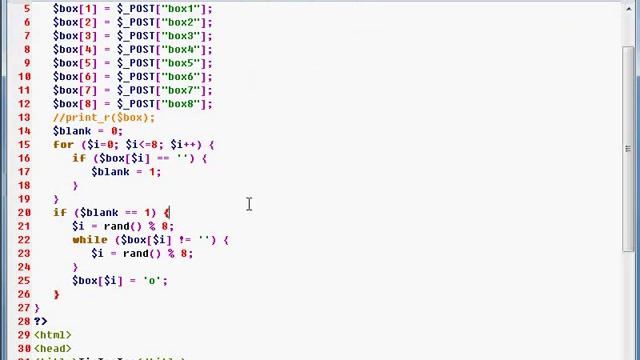 PHP Tutorial - A Simple Game смотреть онлайн