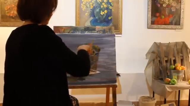 Особенности работы гуашью. Мастер-класс. Как научиться рисовать. смотреть онлайн