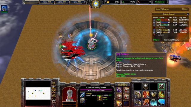 Warcraft 3 Reforged - Random Ability TD (ffa) смотреть онлайн