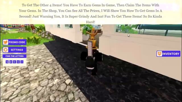 HOW TO GET ALL ITEMS IN GUCCI TOWN EVENT ON ROBLOX! *5 FREE ITEMS* & LIMITEDS SOON! [ROBLOX] смотреть онлайн