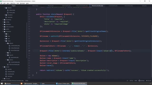 Laravel5.8 Tutorial | Build your Own Photo Gallery (Part 2/2) 2019 | Eduonix смотреть онлайн