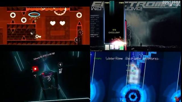 Waterflame - Electroman Adventures In 4 Different Games