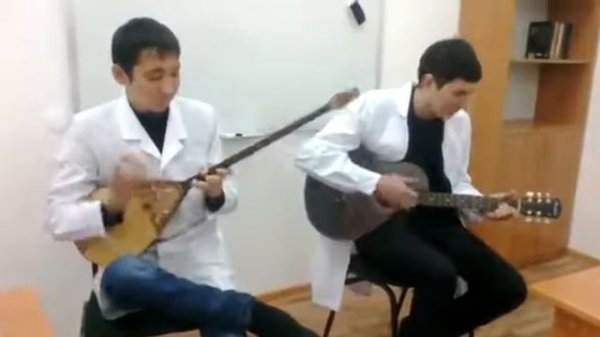 Турецкий марш( Домбыра и гитара)