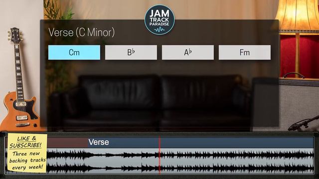 Groovy Urban Backing Track (C Minor) - 'The Violin Sample' смотреть онлайн