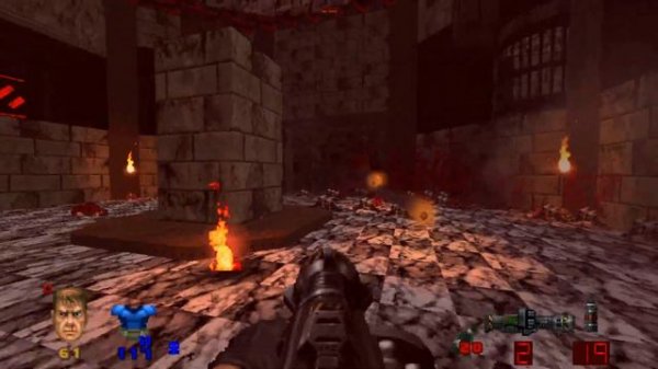 Brutal Doom: Doom 2 Reloaded - Map 29 - Cocytus