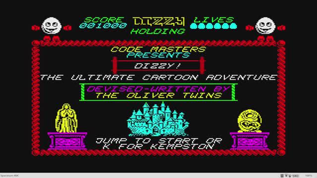 Dizzy - The Ultimate Cartoon Adventure (1987) (Codemasters)