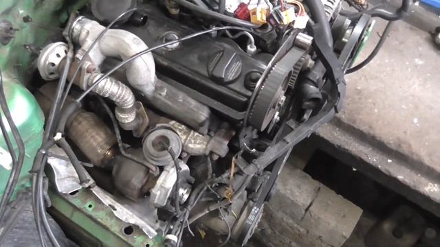 SWAP Audi A6C5 1 9 tdi. #2. Извлекаем 1.9 тди AFN смотреть онлайн