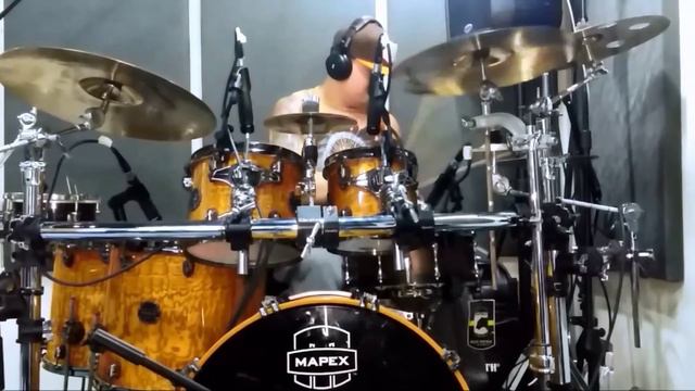 ReyRey Perez Jr. DrumCam Gospel012 drum cover MAPEX SATURN-ARBOREA CYMBALS смотреть онлайн
