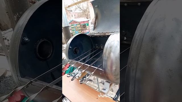 мангал-барбекюшница своими руками))) смотреть онлайн