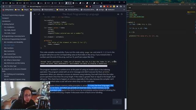 Learning Rust | The Rust Lang Chapter 3 Common Programming Concepts смотреть онлайн