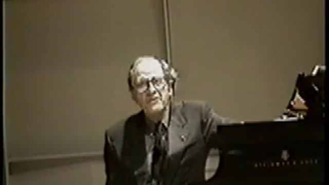 LUKAS FOSS, LECTURE, BOSTON UNIVERSITY, 1998, Part 4 смотреть онлайн
