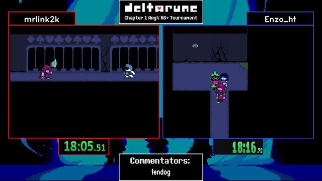 mrlink2k vs Enzo_ht. Deltarune NG+ Tournament 2018 смотреть онлайн