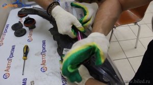 Ford Focus III Улучшение света фар, установка Bi-Led линз + гибкие DRL