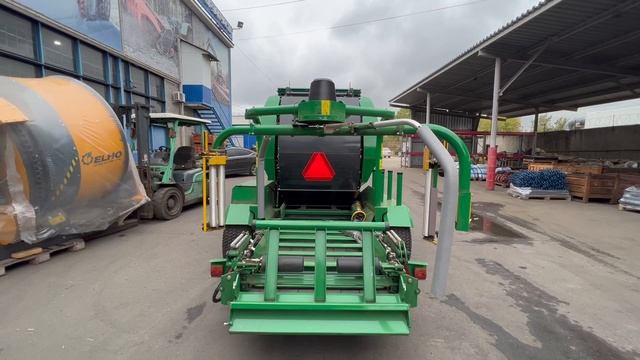 Революционный метод заготовки кукурузного силоса с финским обмотчиком Agronic Multibaler 820