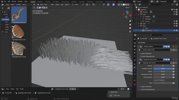 215 - Duplicate Hair Curves