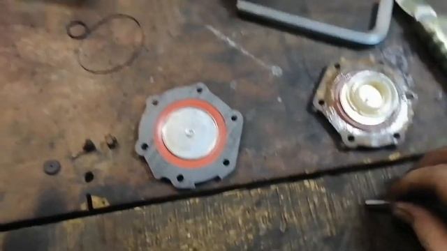 Lovato RGJ газовый редуктор, установка ремкомплекта. смотреть онлайн