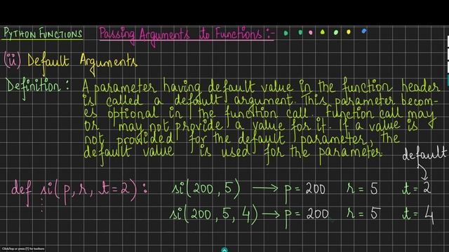 CBSE Class XII: Working with Functions in Python [Part - 2] [English +Bengali] смотреть онлайн
