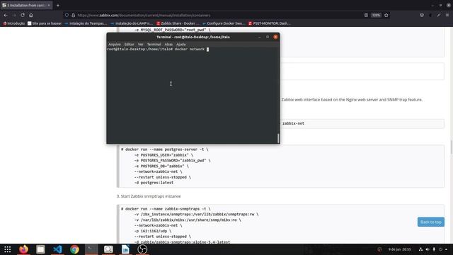 Instalando Zabbix com Docker смотреть онлайн