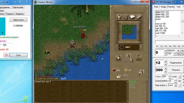 Босс Жук - попытка №4 - игра Shadow Worlds - Old MMORPG RPG Online Game (сервер - swgame.info) смотреть онлайн