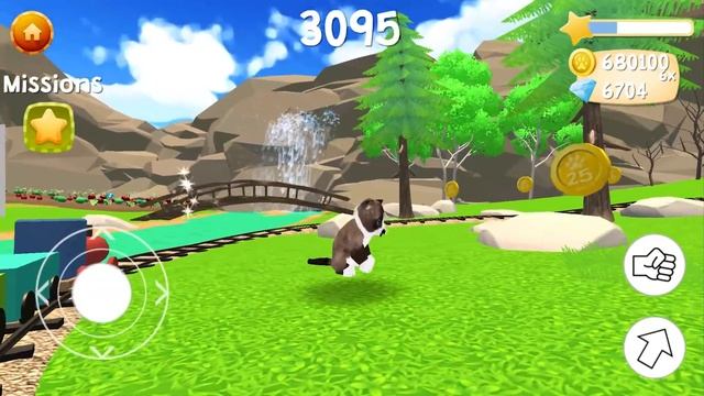 СИМУЛЯТОР Маленького КОТЕНКА #9 Лес. Баги. Усатый кот в новом обновлении в Cat Sim и друзья с Кидом смотреть онлайн