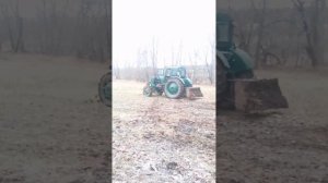 Т-40 АМ / Передний мост работает.