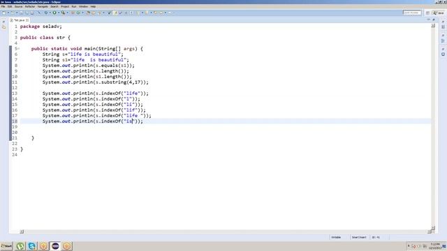 JAVA STRING CLASS TUTORIAL смотреть онлайн