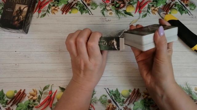 Таро Современного Заклинателя и Таро Зеленой Ведьмы с Алиэкспресс смотреть онлайн