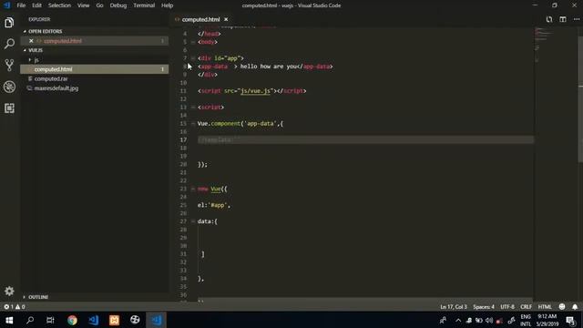 vue js component slot part 4 #18 смотреть онлайн
